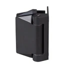 Matte Black Wall Mount Polaris 125 Series Soft Close Gate Hinge Pair. Fixed Price $696.19.