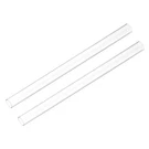 2PCS Rigid Round Clear Tubing 15MM(9/16") X 18MM(3/4") Od 1FT(305MM) Length. Fixed Price $20.41.
