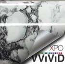 Vvivid White Black-veined Marble Vinyl Wrap Architectural Film V128. Fixed Price $12.03.