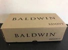 Baldwin Traditional Non-turning Dummy Door Knob Set Polished Chrome. Fixed Price $34.99.