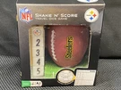 New !! Nfl Shake N' Score Travel Dice Game "pittsburgh Steeler's". Fixed Price $24.99.