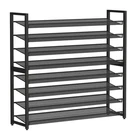 Milefa Metal Shoe Rack,large 8 Organizer, Heavy Duty 4-TIER S.... Fixed Price $146.24.