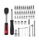 46 Pcs Ratchet Wrench Set Bit Socket Metric Automotive Car Tool All-in-one. Fixed Price $23.99.