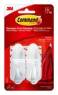 Command Designer Hooks, 2 4 Strips, Medium, White. Fixed Price $5.99.