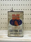 Vintage Hercules Clear Cutting Oil Tin. 1 Quart Empty.. Fixed Price $15.99.