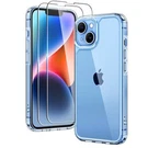 Tauri Iphone 14 Clear Case With 2 Tempered Glass Screen Protectors 360 Protec.... Fixed Price $13.49.