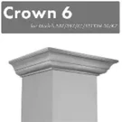 Zline Stainless Steel Crown Molding For Models Kb, KL2, KL3 Design CM6. Fixed Price $85.00.