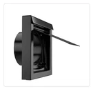 Dryerwallvent 4 In. Powder Coated Steel Black. Fixed Price $31.99.