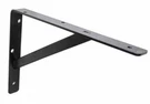 (4) Knape & Vogt 12" Black Epoxy Finish Heavy Duty "l" Brackets 208 Blk 300. Fixed Price $44.99.