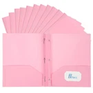Patikil Pocket Folders With Prongs, 24 Pcs Heavy Duty Plastic .... Fixed Price $36.33.