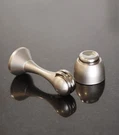 Brushed Nickel Magnetic Door Stop Easy Install Soft Catch Wall Protector 1PC. Fixed Price $17.69.