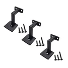 Square Handrail Brackets For Staircase Railing With Screws (pa.... Fixed Price $55.28.