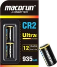 CR2 3V Lithium Battery 2-PACK 935MAH High Capacity, 12-YEAR Shelf Life. Fixed Price $6.04.