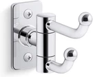 Kohler K35927-CP Castia By Studio Mcgee Double Hook Robe Polished Chrome. Fixed Price $177.99.
