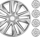 Set Of 4 Bdk 16 Inch Hubcaps Replacement Snap-on Wheel Rim Covers For Car Silver. Fixed Price $25.00.