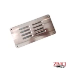 9X4.5 Inch Air Vent Louver Grill, Solid Aluminum Construction For. Fixed Price $12.91.