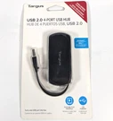 Targus 2.0 4-PORT Hub Plug & Play, Powered, Universal ACH114US Black. Fixed Price $9.88.