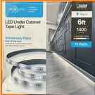 Feit Electric Plug-in Led Under Cabinet Tape LIGHT-6FT.(2 Packs). Fixed Price $39.99.