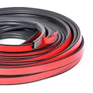 Car Edge Protector Strip, Automotive Door Rubber 52.5 Ft, BLACK/5 Holes. Fixed Price $13.63.