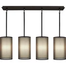Robert Abbey Saturnia 4 Light Chandelier, Deep Patina Bronze - Z2155. Fixed Price $1466.80.