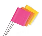 10 Hanson Marking Flag 15" Wire Stakes High Visibility Marker Survey Pick Color. Fixed Price $10.99.