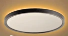 Maxim Modern Black Led Ceiling Light - 11" Flush Mount Warm White 3000K New. Fixed Price $32.99.