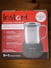 Instant Pot Magic 9-IN-1 Milk Frother & Steamer, 17OZ, Stainless Steel. Fixed Price $50.00.
