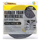 Frost King R930H Sponge Rubber Foam Tape, 1/2IN.X10 Ft.. Fixed Price $5.15.