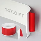 Dsgl Flexible Baseboard Molding Trim, 147.6 Ft Self-adhesive Vinyl Wal.... Fixed Price $126.96.