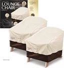 Signature Living Set 2 Outdoor Waterproof Large Patio Chair Covers 600-DENIER. Fixed Price $39.98.