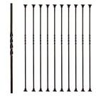 Oil Rubbed Copper Staircase Balusters - 1/2INCH X 44INCH, Shiny And Finely Te.... Fixed Price $145.67.
