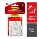 3M Command Medium Plastic Wire Hooks 2-1/6 In. Pk #17065-7ES New. Fixed Price $13.99.