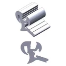 Trim-lok LK1536-25 Single Piece Window Locking Gasket, Fits Glass 3/16"-1/4",. Fixed Price $71.99.