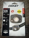 Coast 520 Lumens FL65 Headlamp Flashlight IP54 23-HOUR Focusing Beam 4-MODES. Fixed Price $29.36.