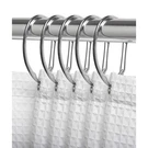 Utopia Alley Shower Rings, Rustproof Zinc Hooks Chrome, Set 12. Fixed Price $12.99.