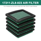 Pack 17211-ZL8-023 Air Filter For Honda GCV135 GCV160 GCV190 7021P Lawn Mower. Fixed Price $9.40.
