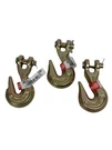 National Hardware N282-087 Clevis Hooks W/latch Yellow Chromate 5/16" 3PK 4700LB. Fixed Price $9.97.