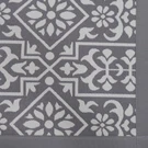 Better Homes & Gardens Polypropylene Gray Jacquard 20" X 34" Indoor Kitchen Rug. Fixed Price $15.14.