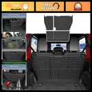 Xipoqix Backrest Mats Compatible With 2018-2025 Jeep Wrangler Jl Unlimited 4X4. Fixed Price $85.99.