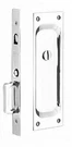 Emtek 2115US26134 Modern Privacy Pocket Lock, 1-3/4" Doors, Polished Chrome. Fixed Price $240.00.