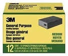 3M General Purpose Sanding Sponge CP002-12P, Block Medium, 12/PK. Fixed Price $32.91.