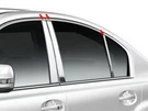 Stainless Chrome Pillar Posts 6PCS Qaa Window Trim For Subaru Legacy 2012-2014. Fixed Price $67.99.
