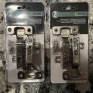 Brainerd Mfg Co/liberty Hdw Nickel Plated Full Overlay Hinges, 2-PK.. Fixed Price $24.99.