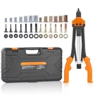 16 Rivet Tool Kit With 13 Mandrels 186 Nuts Metric Sae Semi-auto. Fixed Price $120.99.