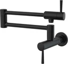 High Quality Mstjry Matte Black Pot Filler Faucet Wall Mount 360 Swivel. Fixed Price $113.00.