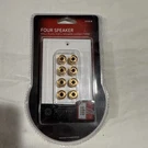 Ge Binding Post 4 Speaker Wall Plate - 87690 Ultra Pro Digital Hd New. Fixed Price $7.99.