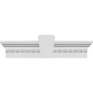 Ekena Millwork Endurathane Traditional Crosshead W/deco Keystone And Egg Dart. Fixed Price $273.25.