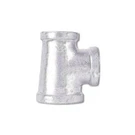 Stz Industries Fip Galvanized Malleable Iron Reducing Tee 311URT-13434. Fixed Price $14.99.