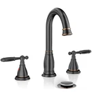 Phiestina 2-HANDLE 8 Inch 3 Hole Oil Rubbed Bronze Widespread Bathroom Orb. Fixed Price $87.74.