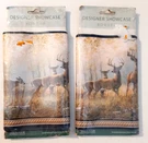 2 Designer Showcase Bucks Deer Woods Cabin Rustic Wall Border 6.5" X 15 Ft Each. Fixed Price $29.95.